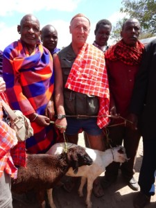 The presentation by the Maasai elders